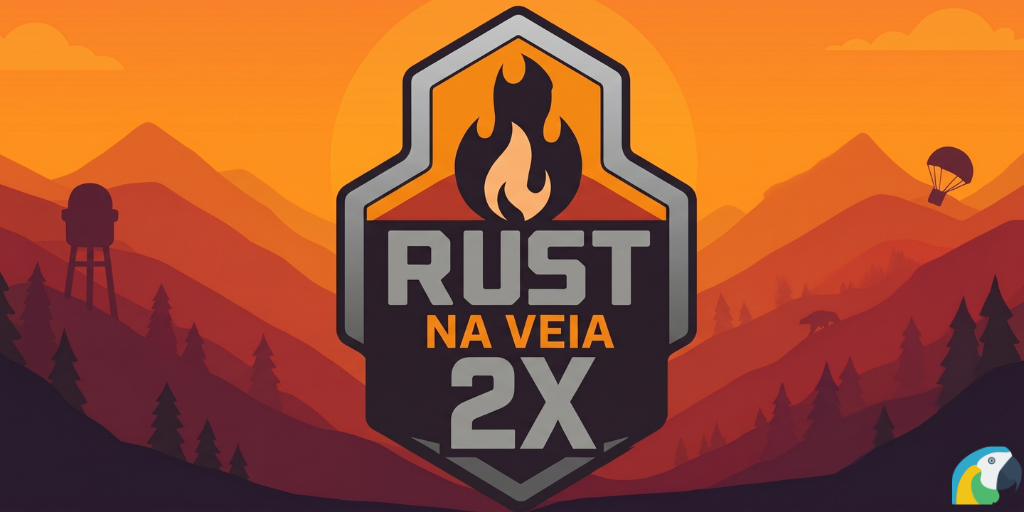 [BR/LATAM] Rust Na Veia 2X  |  MAX 5 WIPE 06/06 image