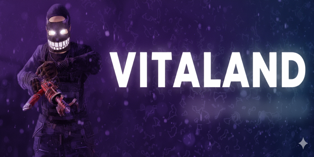 Баннер сервера Vitaland - LAS  | Kits | Skins |